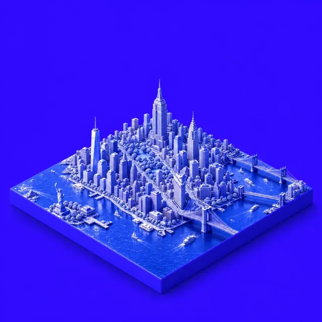 New York in the Electric style