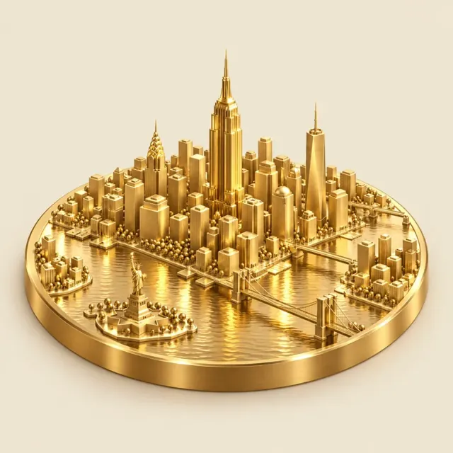 New York in the Gilded style
