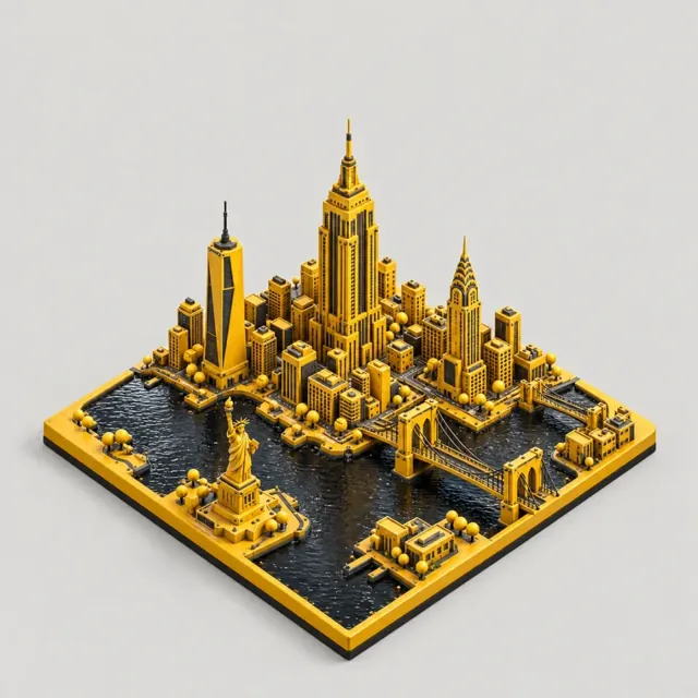 New York in the Heavy Duty style